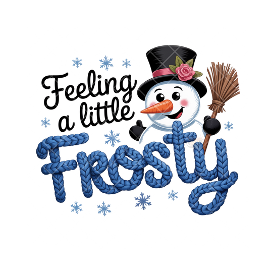Feeling A Little Frosty PNG File