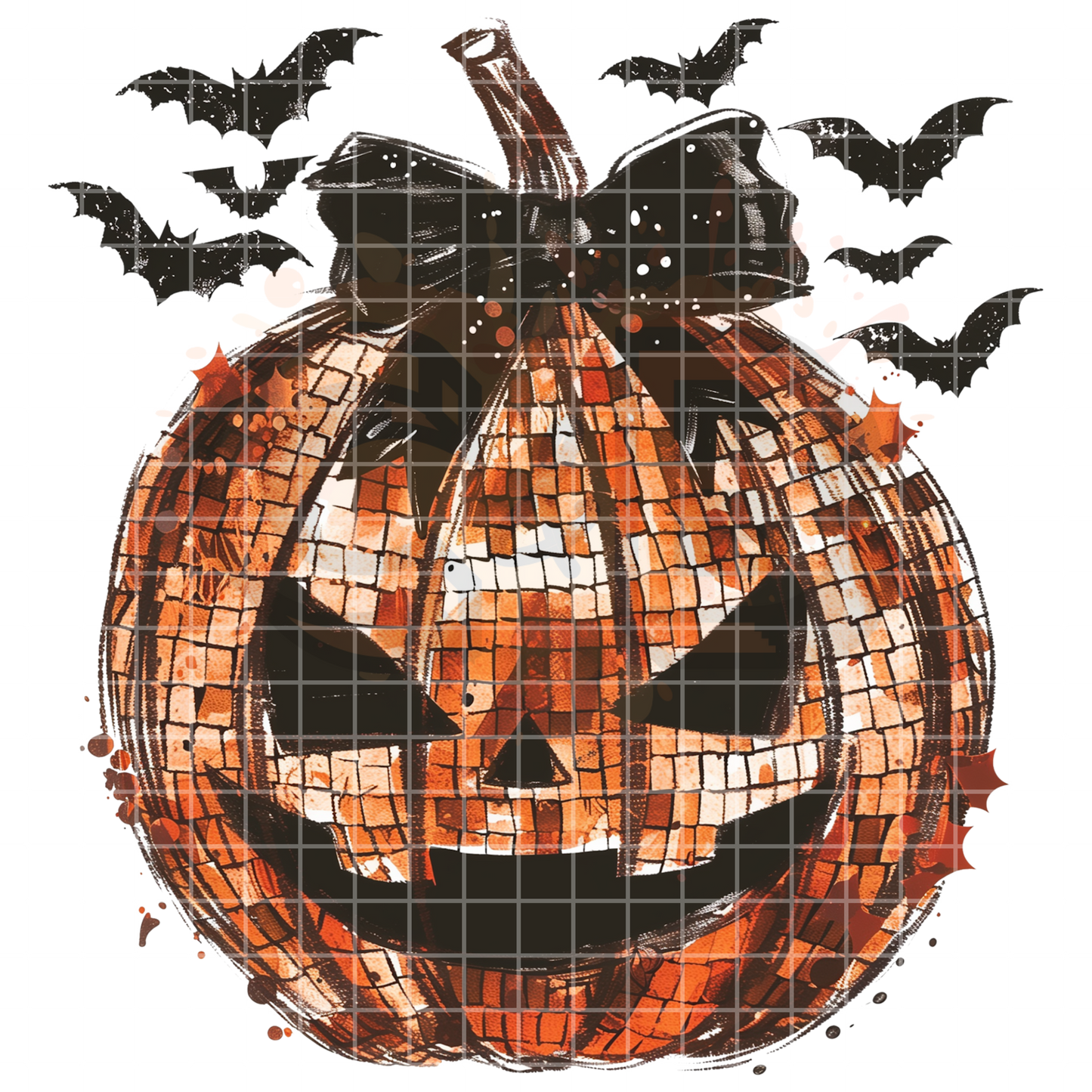 Disco Jack-o’-lantern PNG