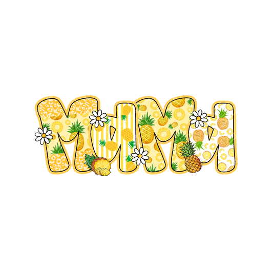 Mama Pineapple Theme PNG