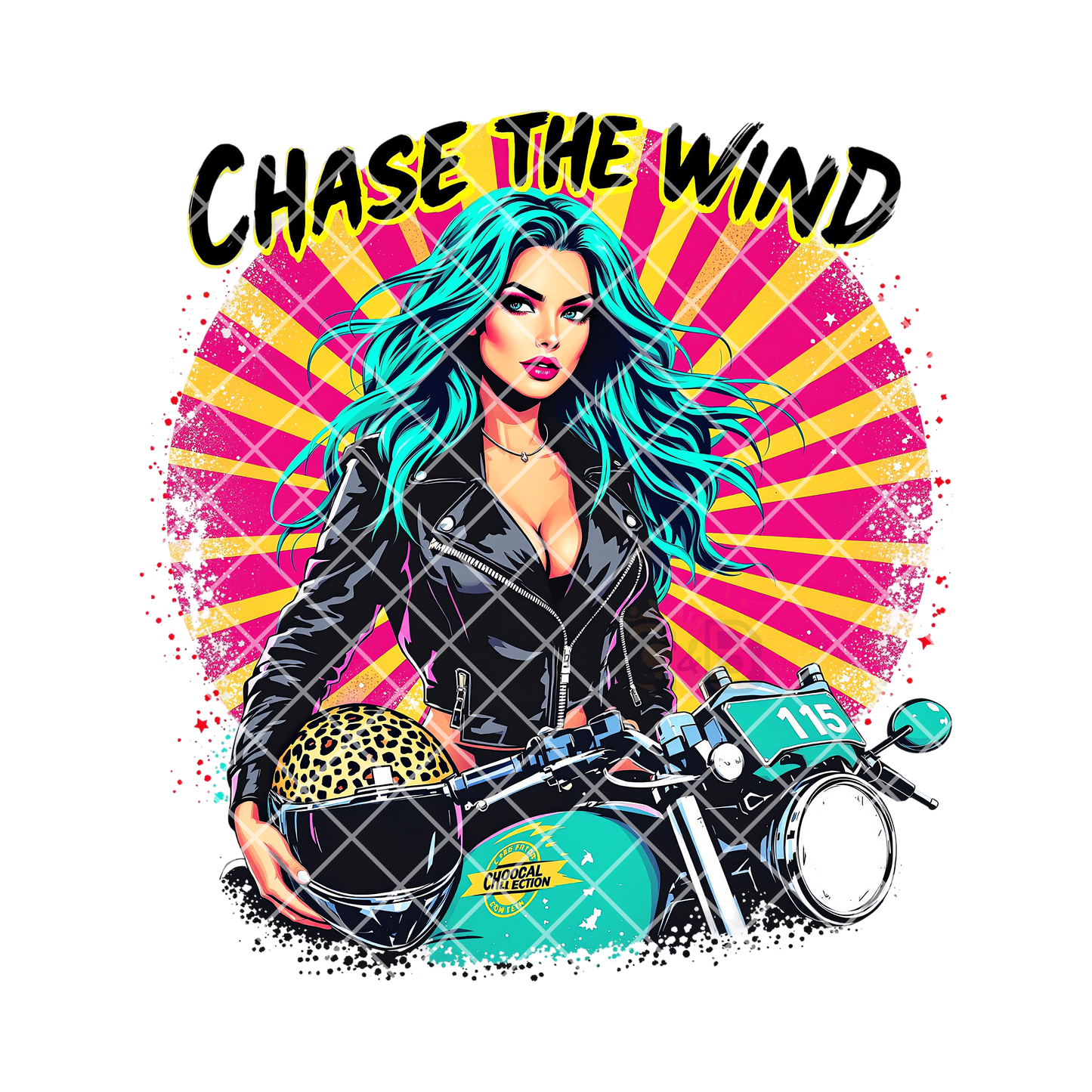 Chase the wind babe PNG