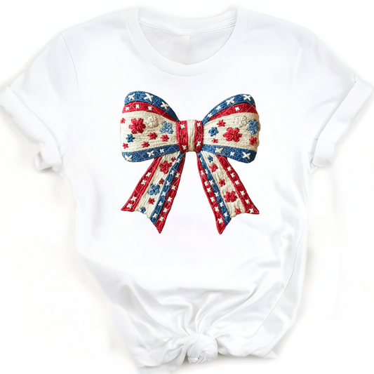 Patriot Bow - Premium Graphic T-Shirt for Casual Wear