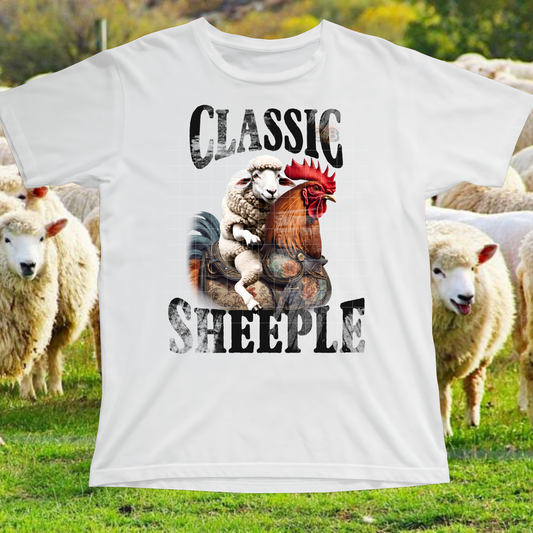 Sheeple Riding The Rooster T-Shirt