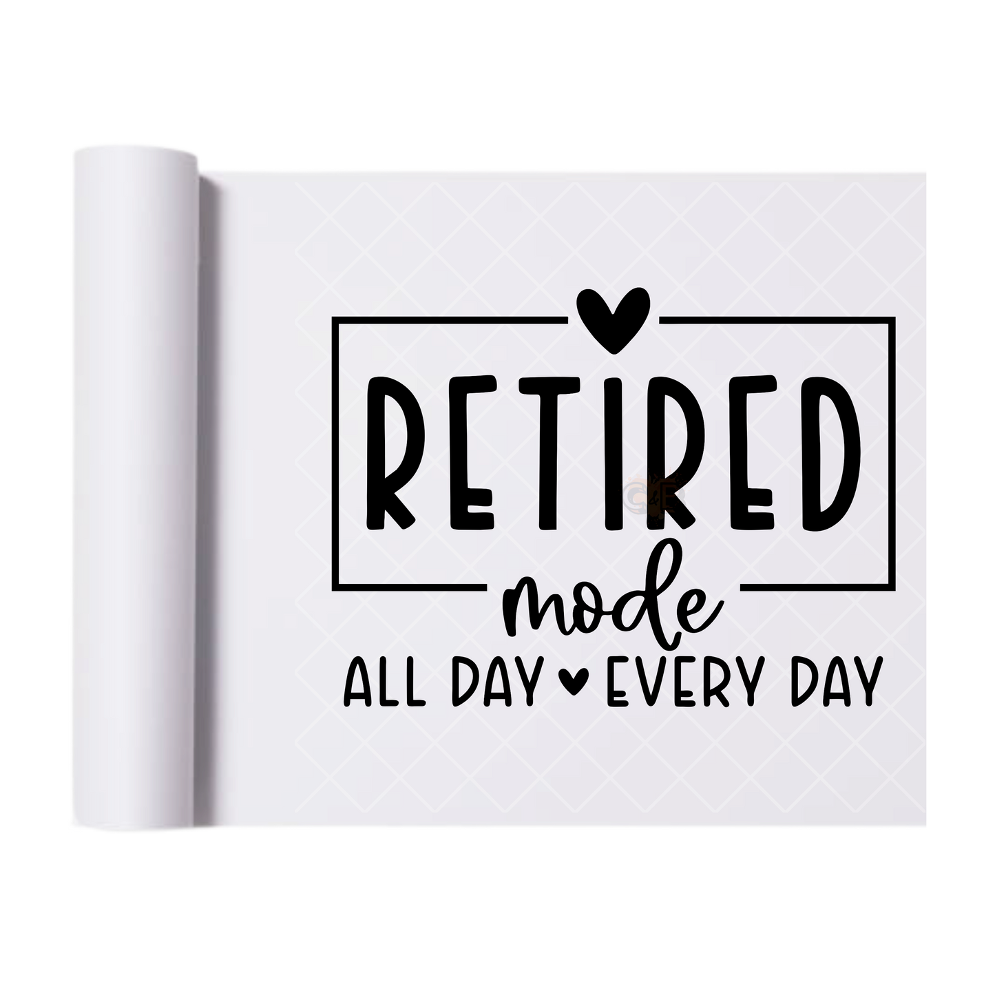 Retired Mode - Direct Print Film Transfer for T-Shirts, Cotton, Polyester & Blends - High-Quality Print
