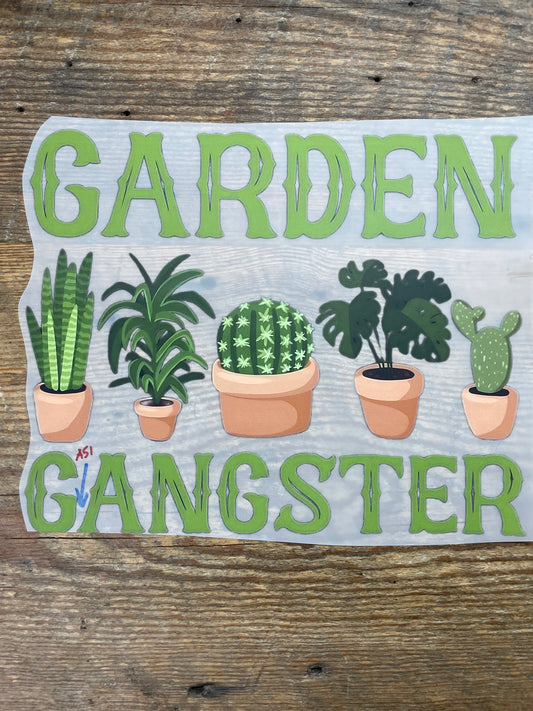 Garden gangster #A51 Discount Print