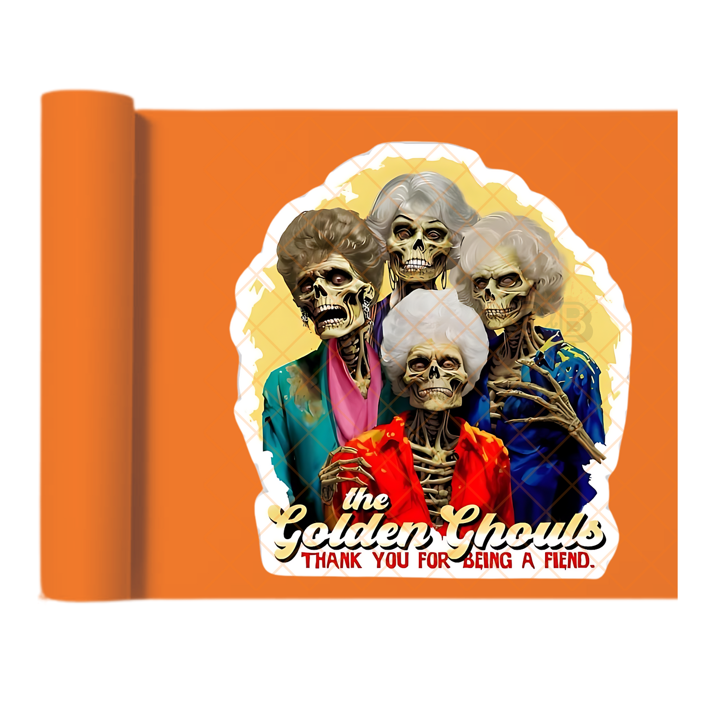 The Golden Ghouls DTF Transfer