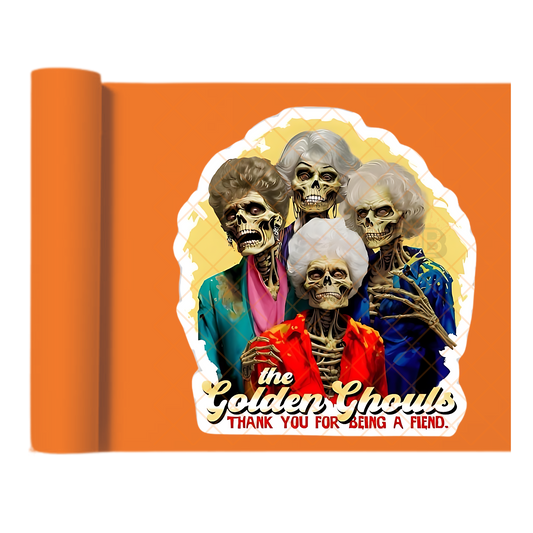 The Golden Ghouls DTF Transfer