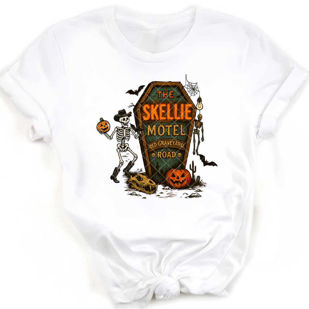 The Skellie Hotel - Premium Graphic T-Shirt for Casual Wear