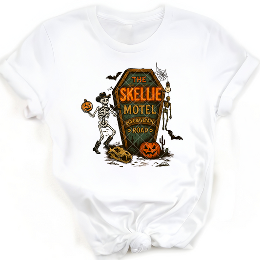 The Skellie Hotel - Premium Graphic T-Shirt for Casual Wear