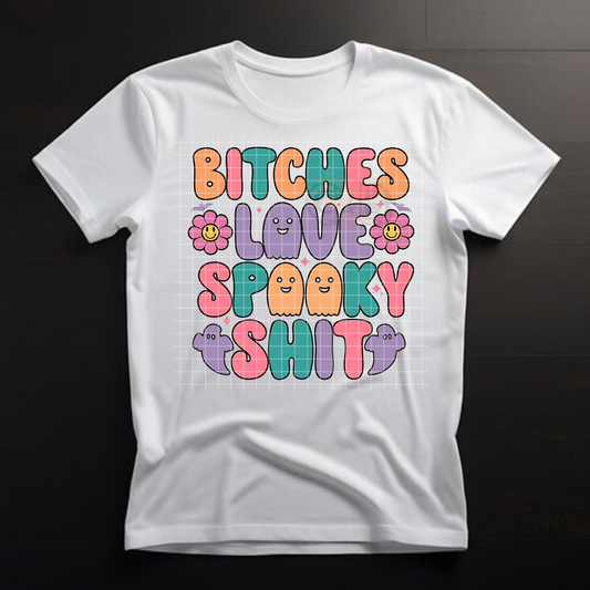 Bitches Love Spooky Shit T-Shirt