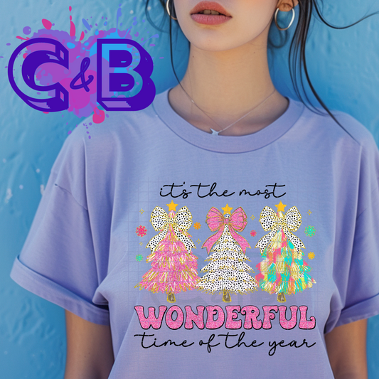 It’s The Most Wonderful Tree Trio T-Shirt