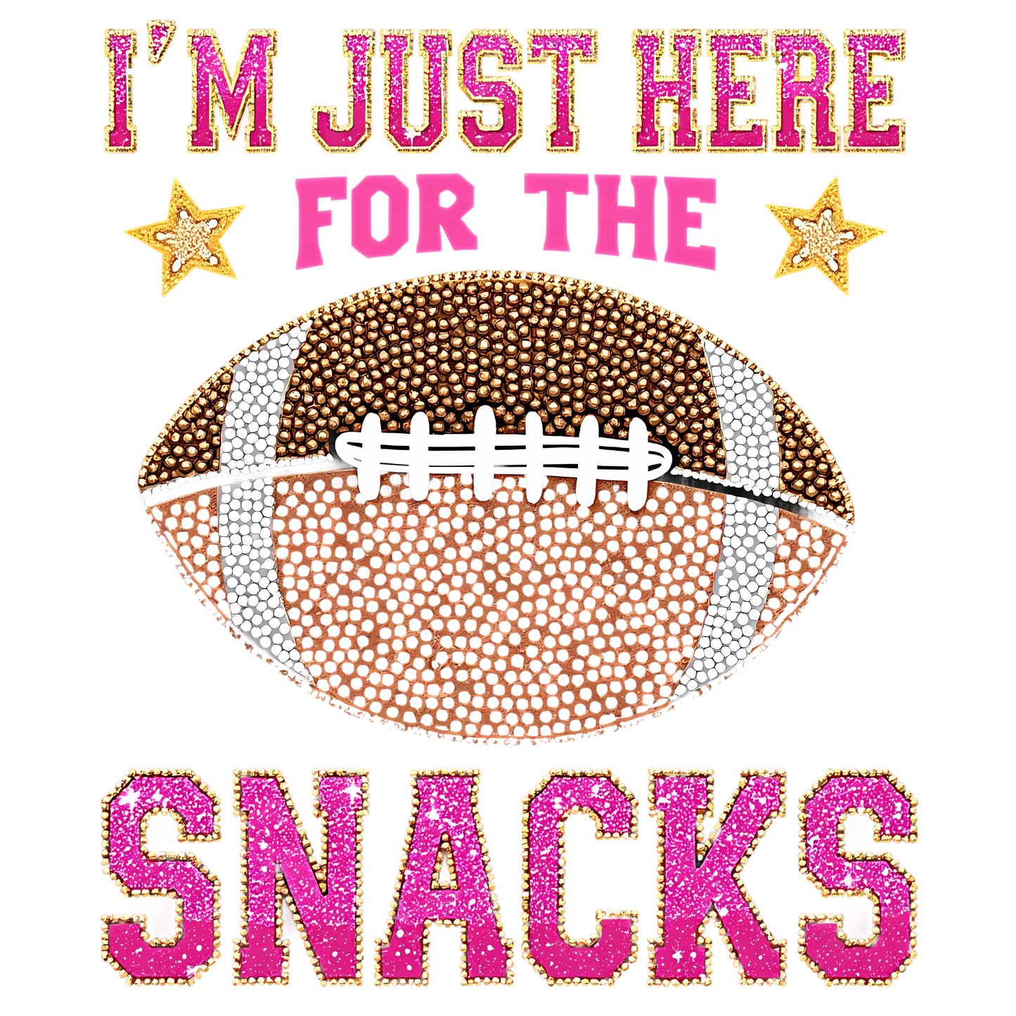 I’m Just Here For The Snacks PNG File