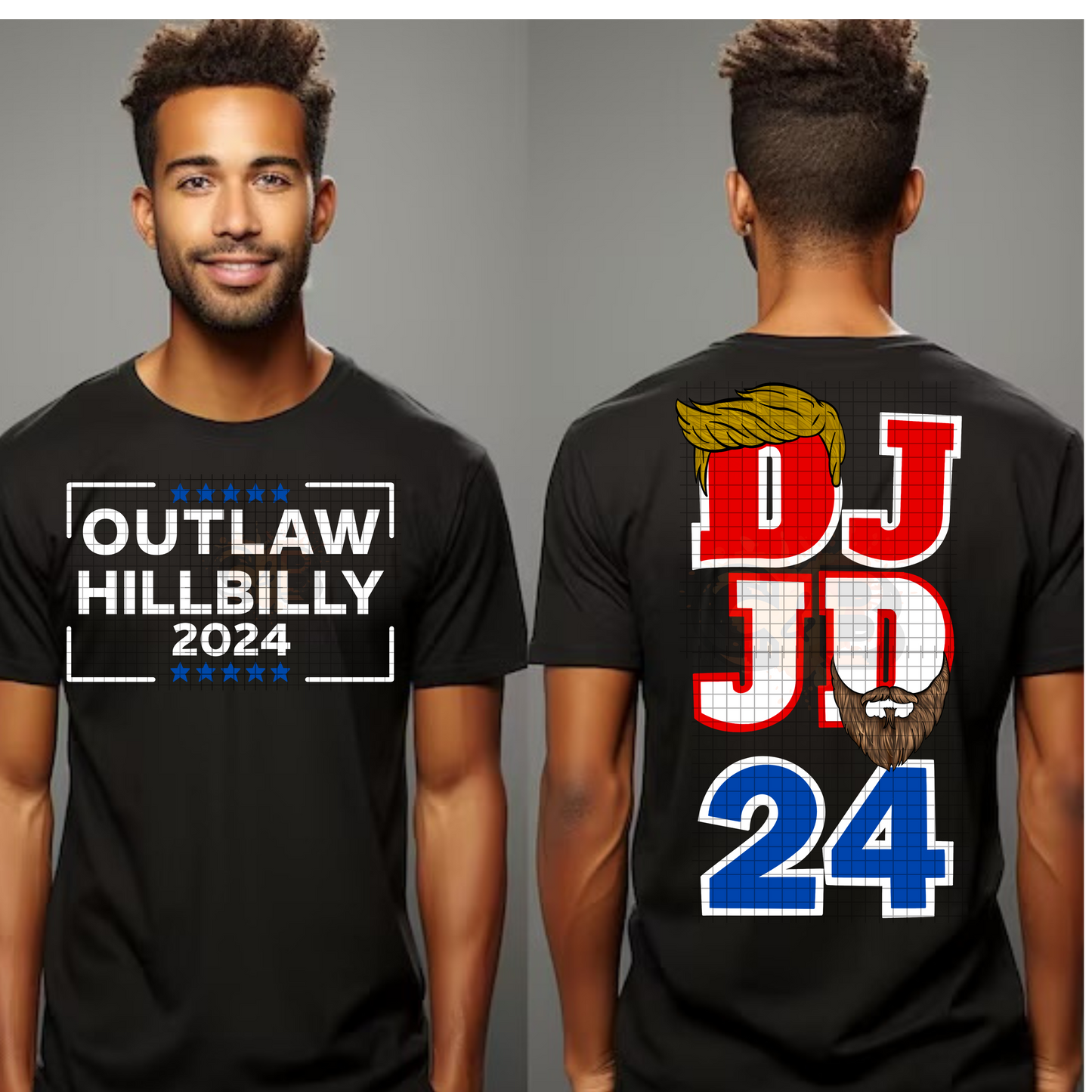 DJ JD 24 Hair T-Shirt