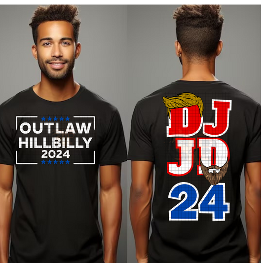 DJ JD 24 Hair T-Shirt