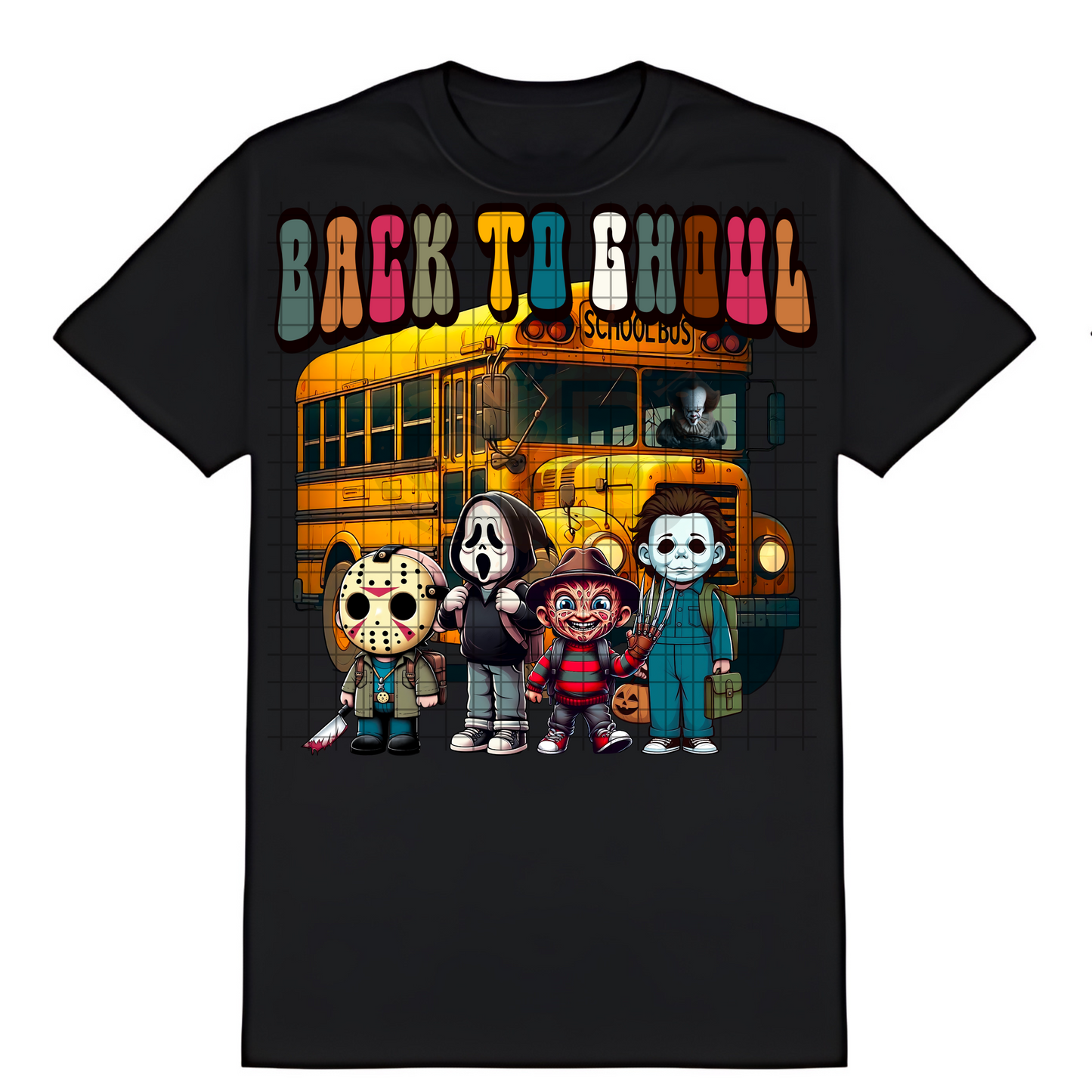 Back To Ghoul Youth Horror Squad Halloween T-Shirt