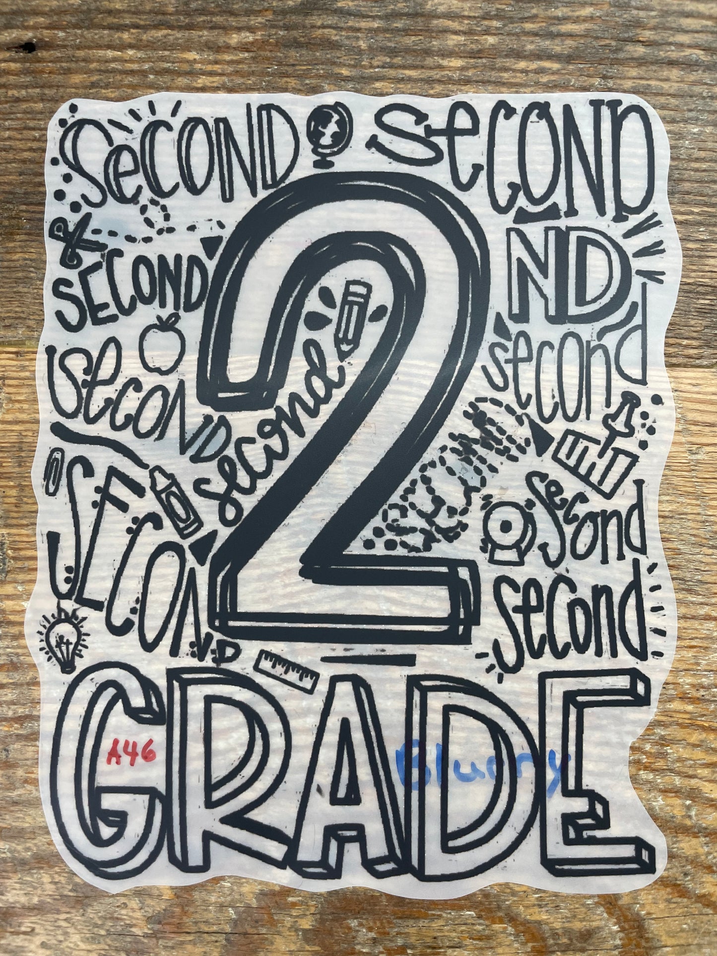 2nd grade #A46 Discount Print