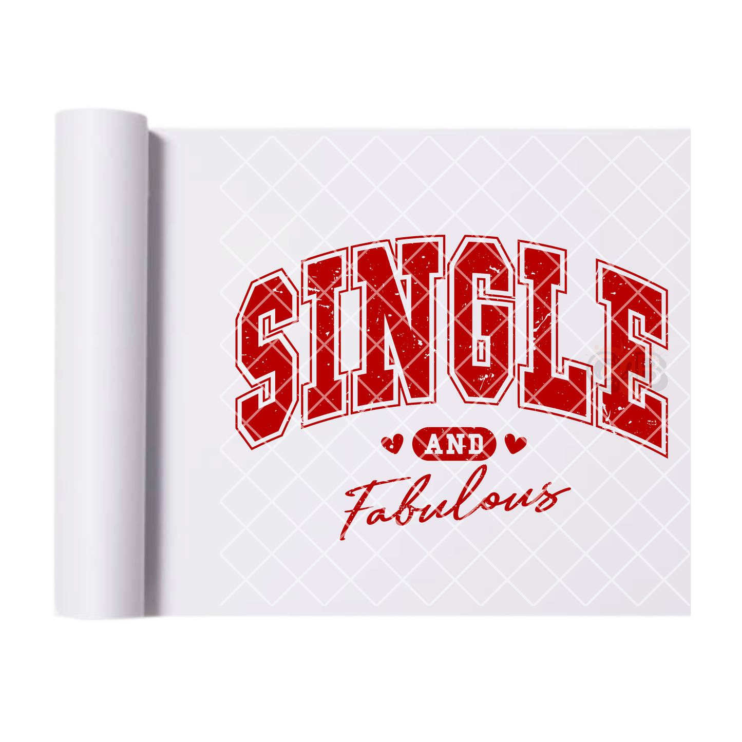 Single and fabulous DTF film t shirt transfer