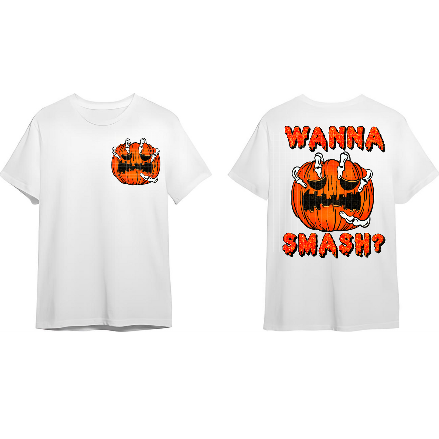 Wanna Smash (Back and Front Pocket Design) T-Shirt