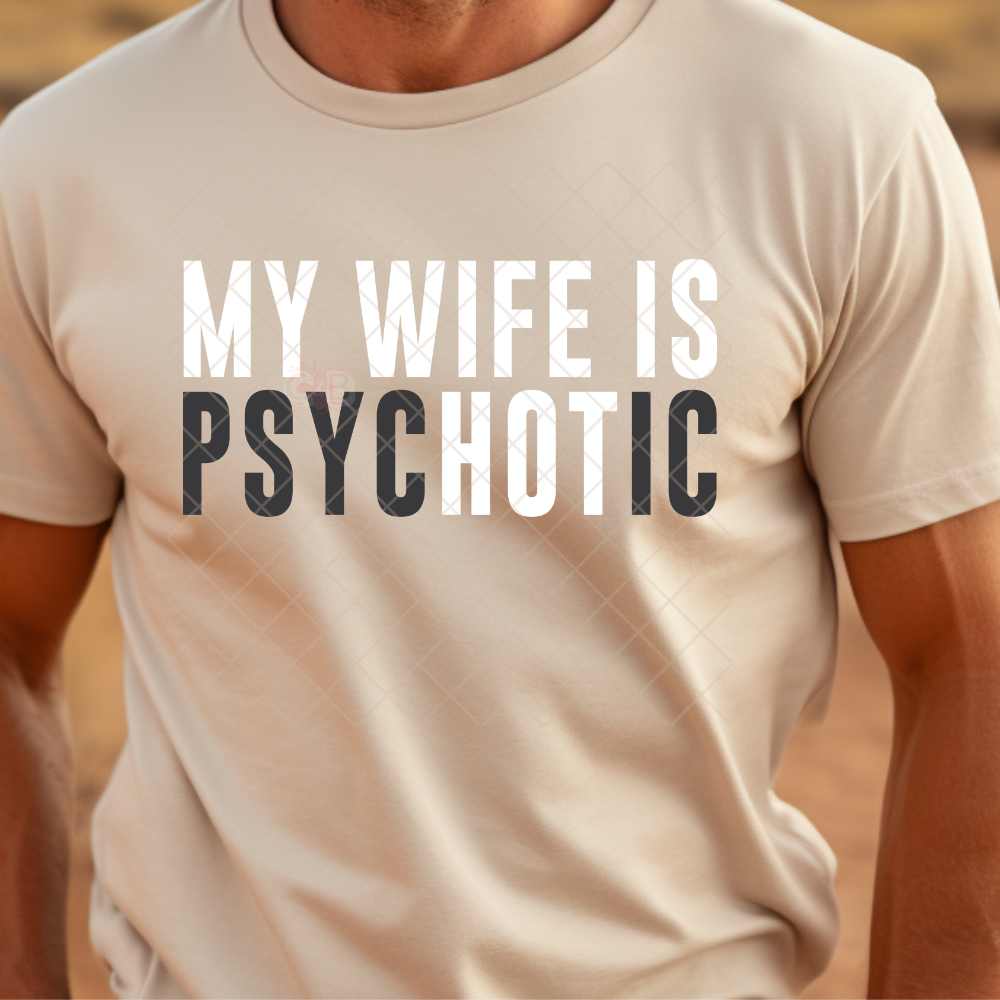 My Wife Is Hot - Premium Graphic T-Shirt for Casual Wear