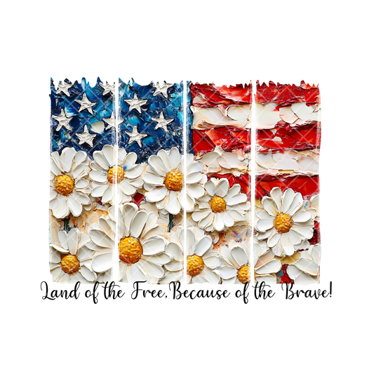 Gesso Daisy Flag PNG