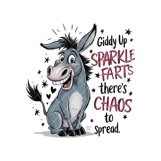 Giddy Up Sparkle PNG