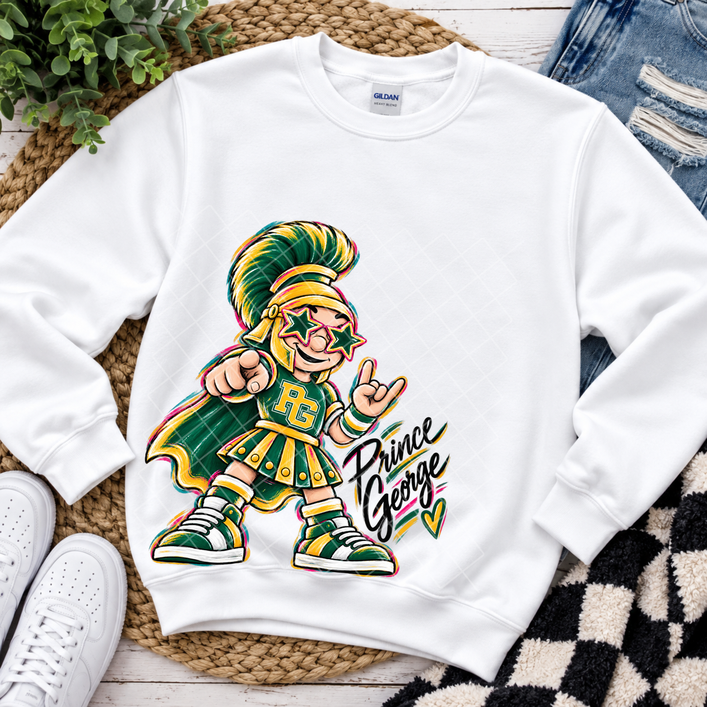Prince George Larger Than Life Collection - Premium Graphic T-Shirt for Casual Wear