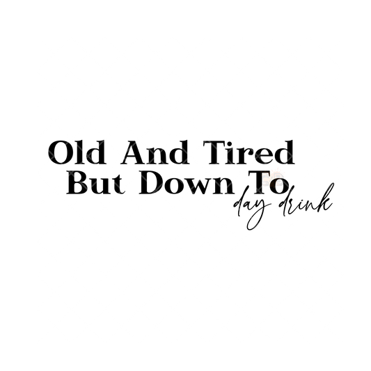 Old And Tired But PNG File