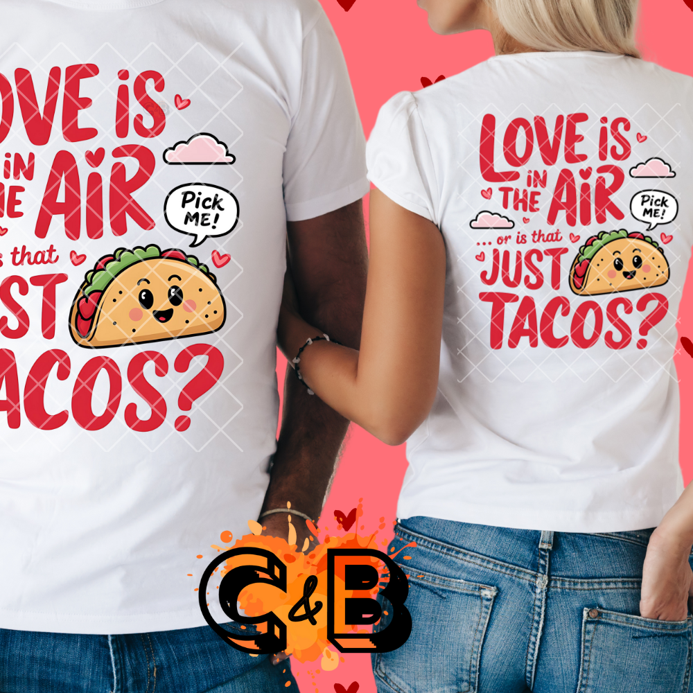 Tacos in the air PNG