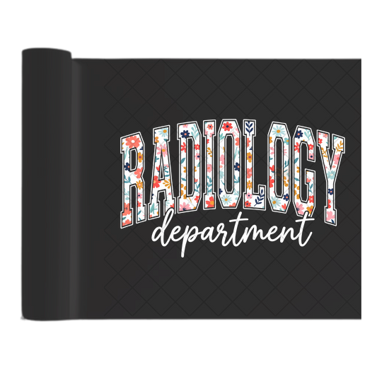 Floral Radiology Department - Direct Print Film Transfer for T-Shirts, Cotton, Polyester & Blends - High-Quality Print