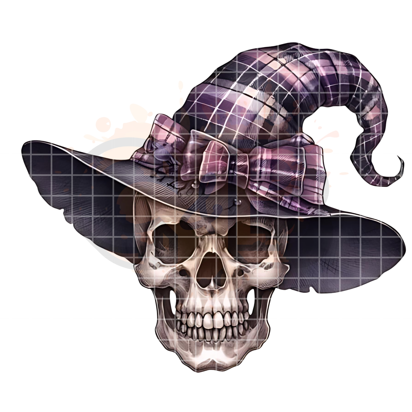 Witch Skull PNG