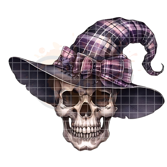 Witch Skull PNG