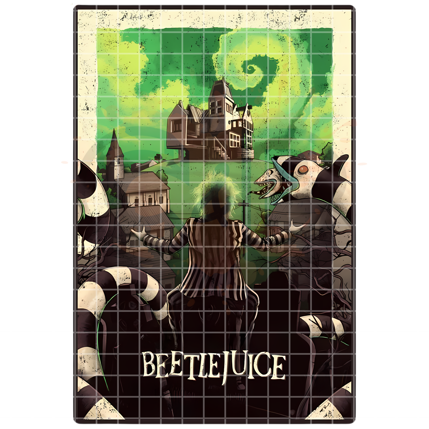 Beetlejuice Green T-Shirt