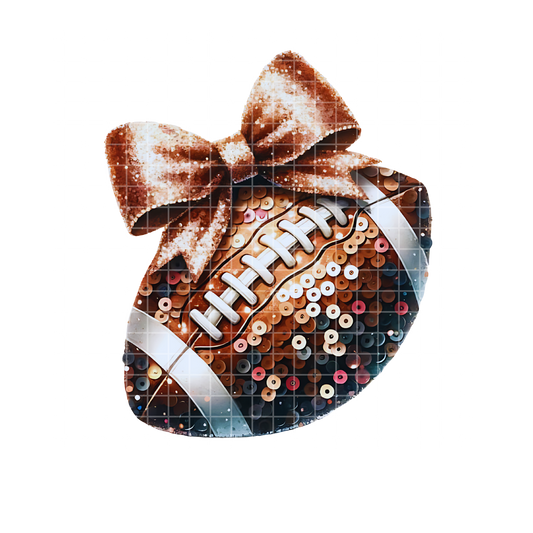 Glitter Football PNG