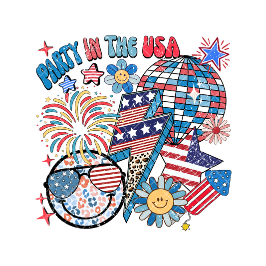 Party In The USA Collage PNG