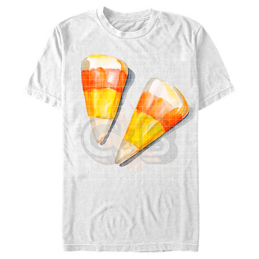 Candy Corn Watercolor T-Shirt