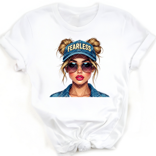 Fearless Babe - Premium Graphic T-Shirt for Casual Wear