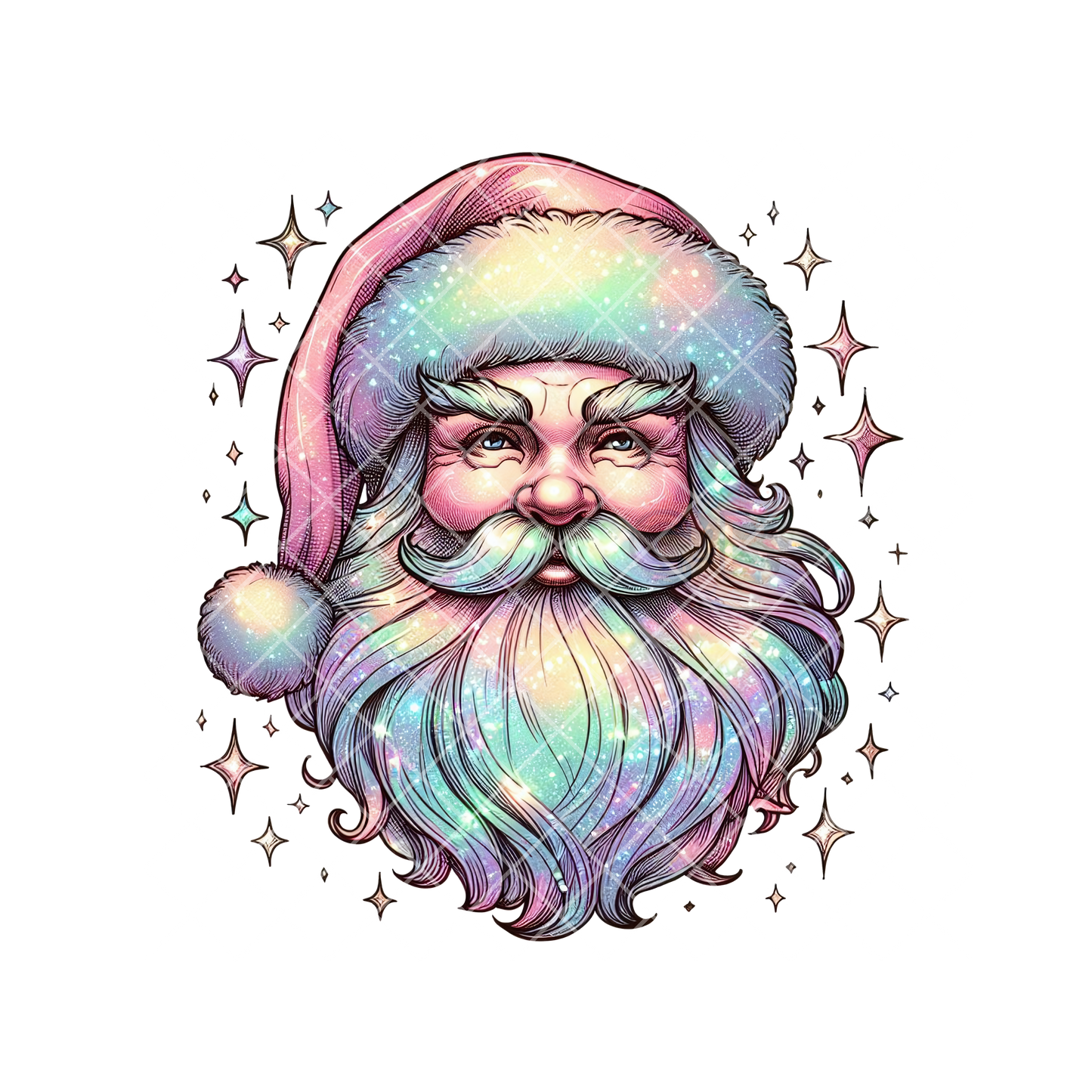 Shimmering Santa Claus T-Shirt