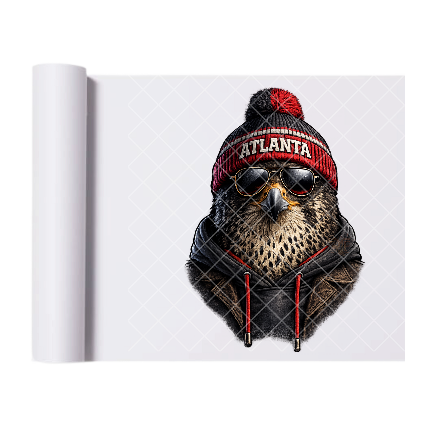 Atlanta Football - Direct Print Film Transfer for T-Shirts, Cotton, Polyester & Blends - High-Quality Print