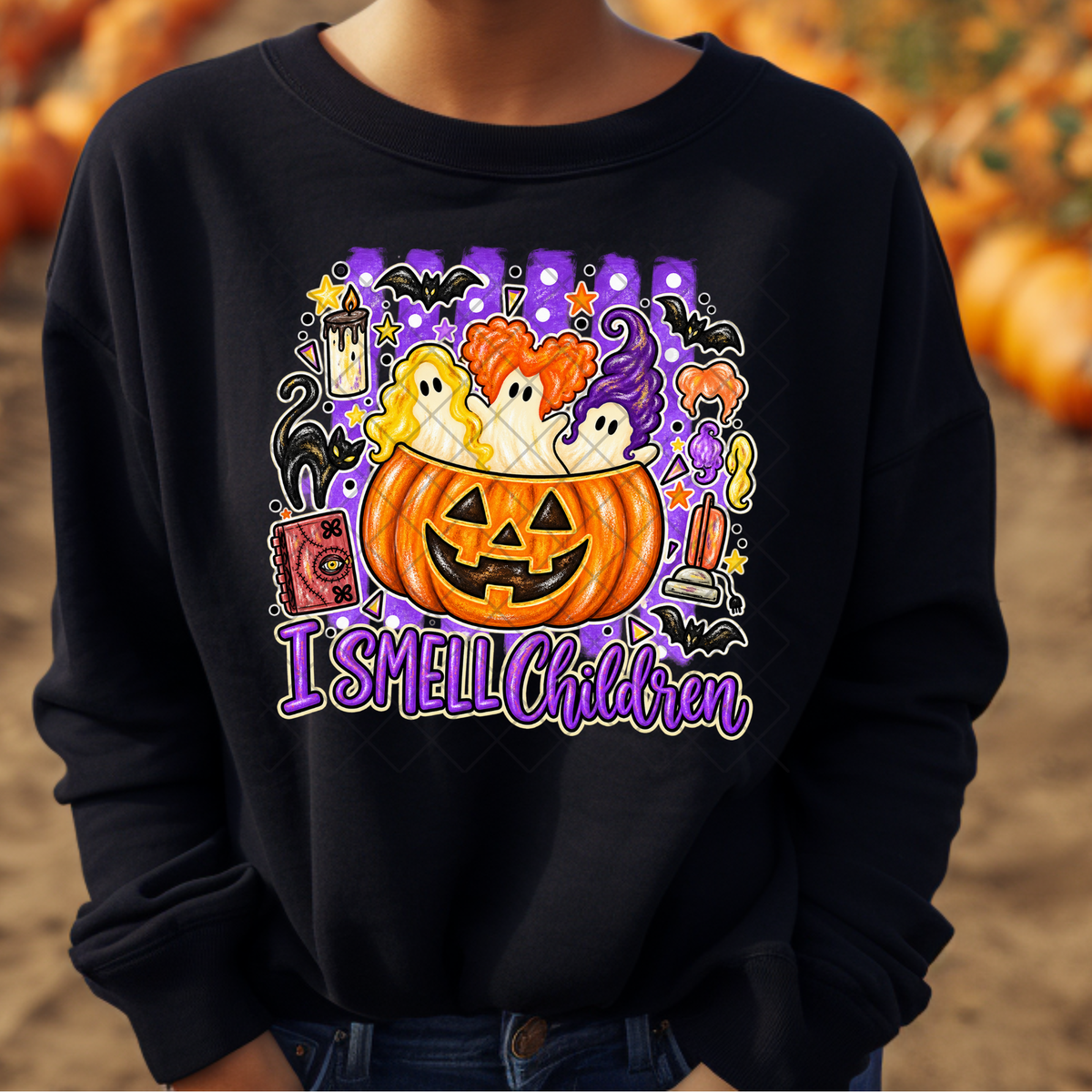 I Smell Children 3 Witches - Premium Graphic T-Shirt for Casual Wear