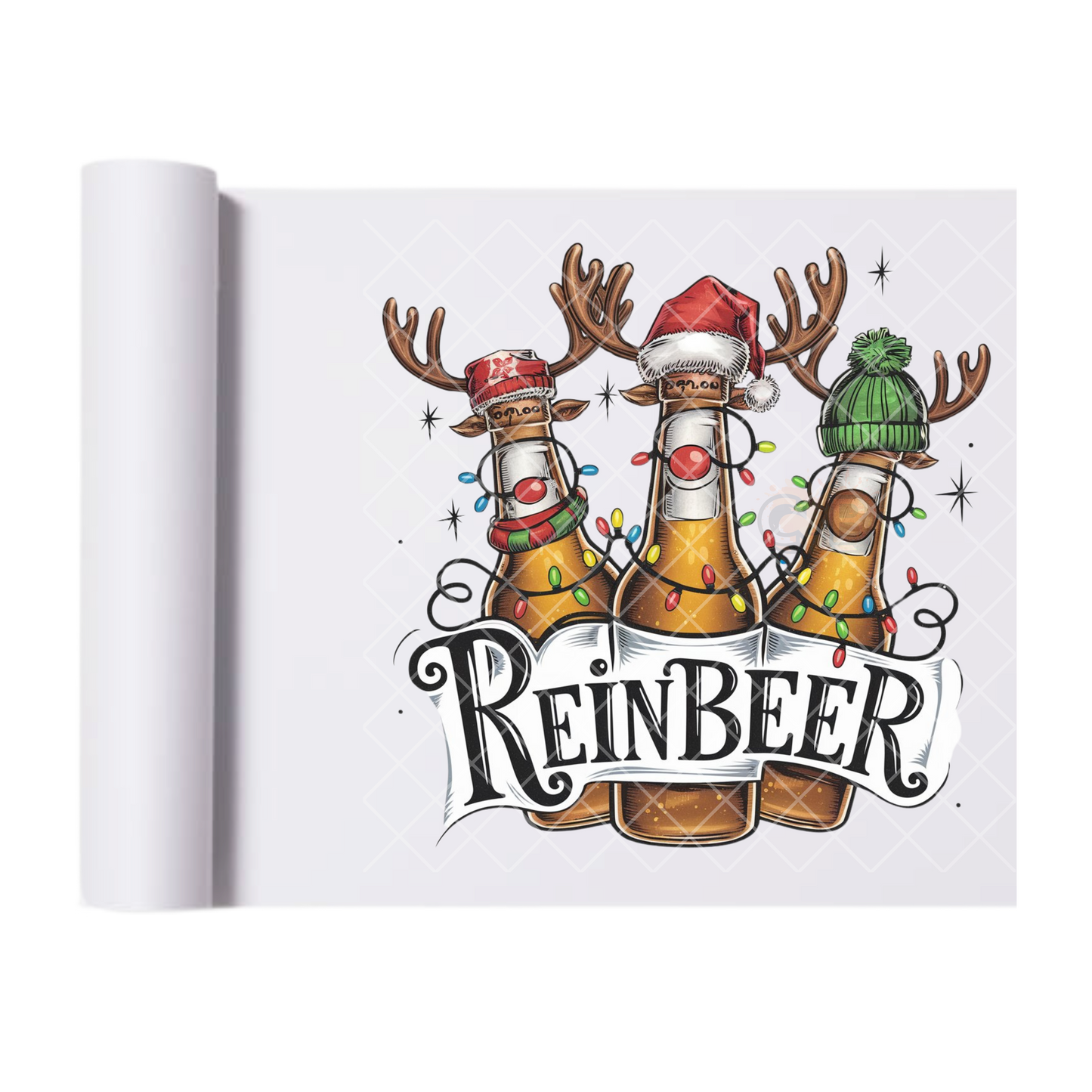 Reindeer Beer Squad DTF Transfer