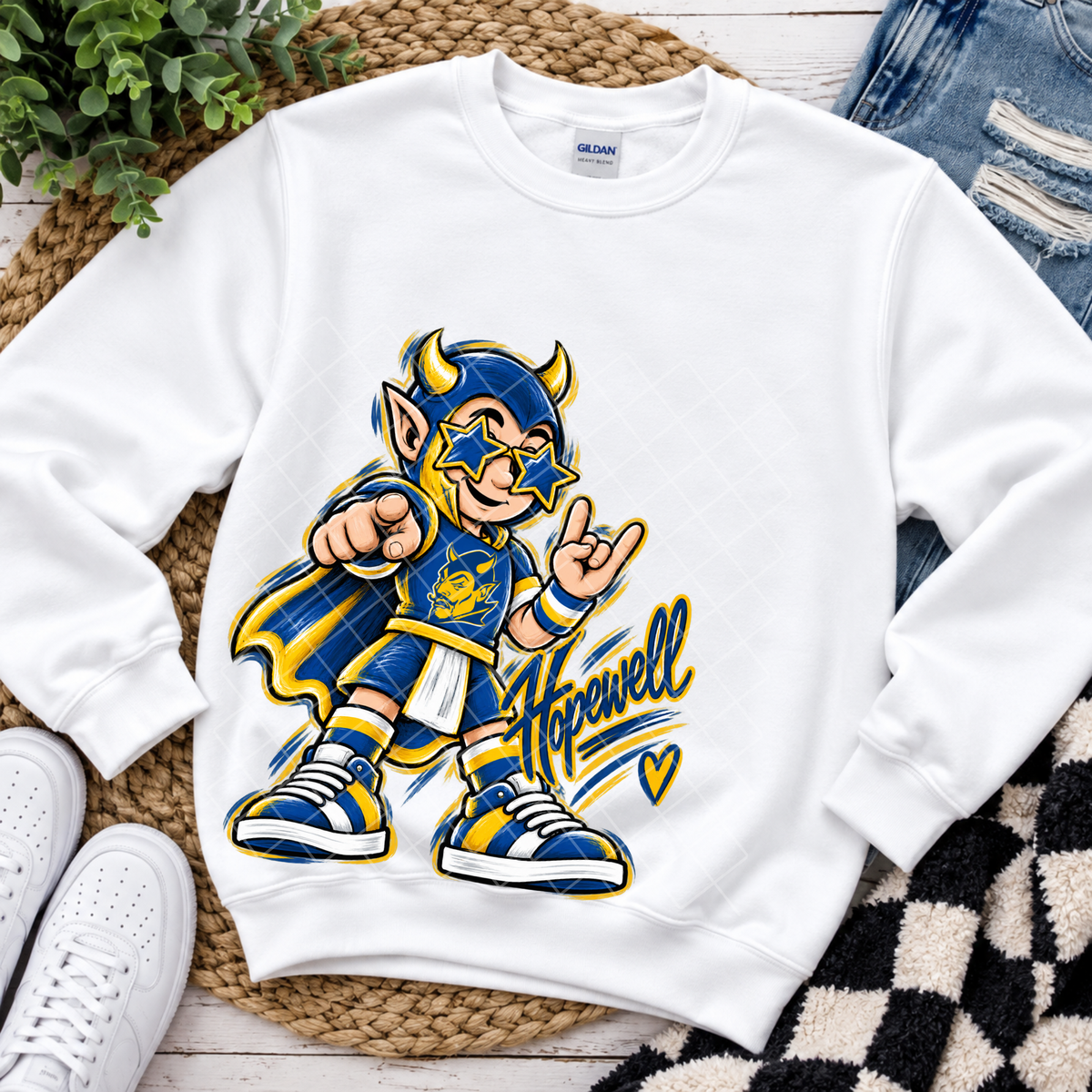 Hopewell High Larger Than Life Collection - Premium Graphic T-Shirt for Casual Wear