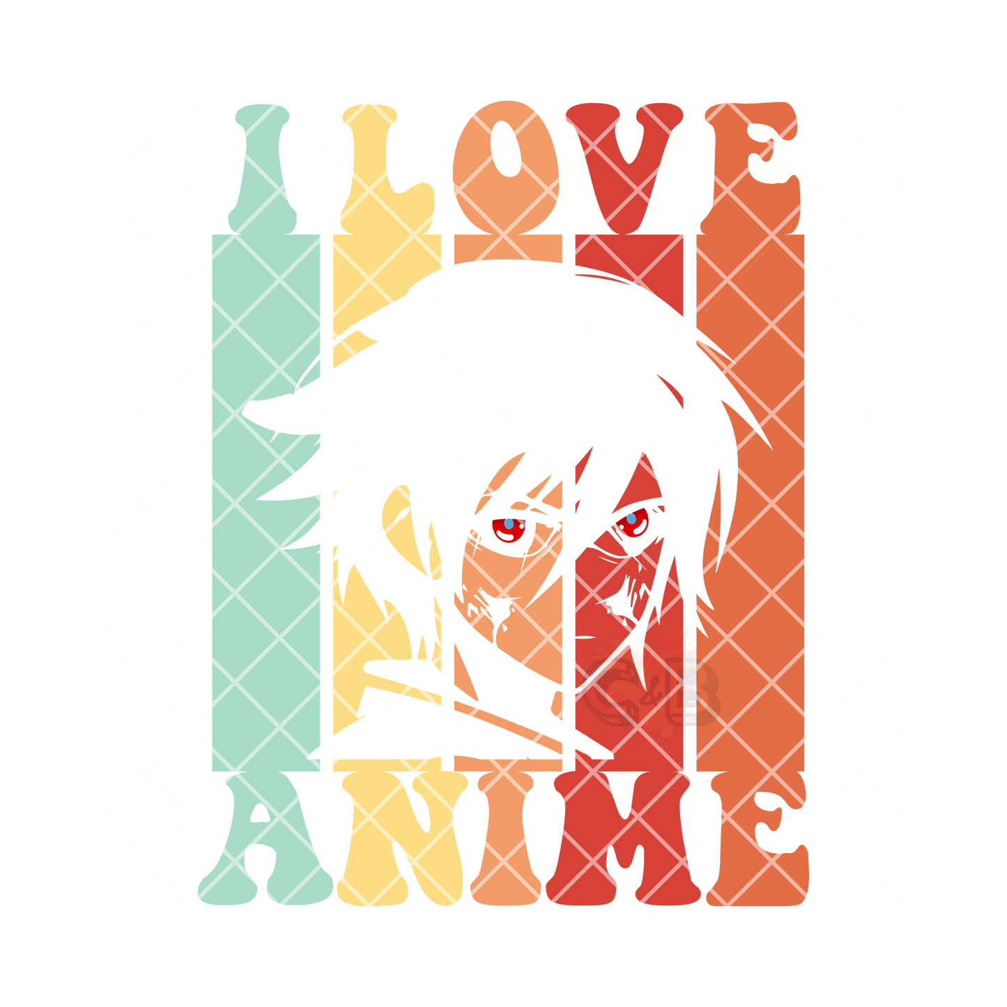 I love anime PNG