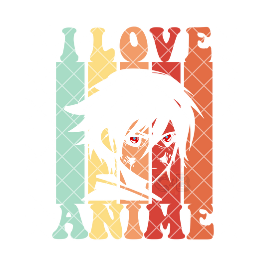 I love anime PNG