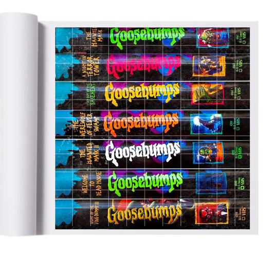 Goosebumps VHS Stack DTF Transfer