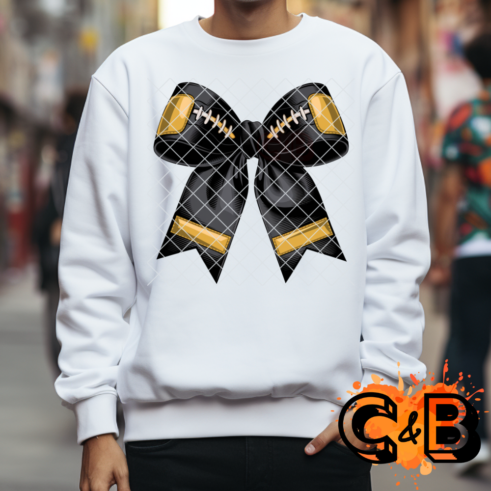 Football pants bow PNG