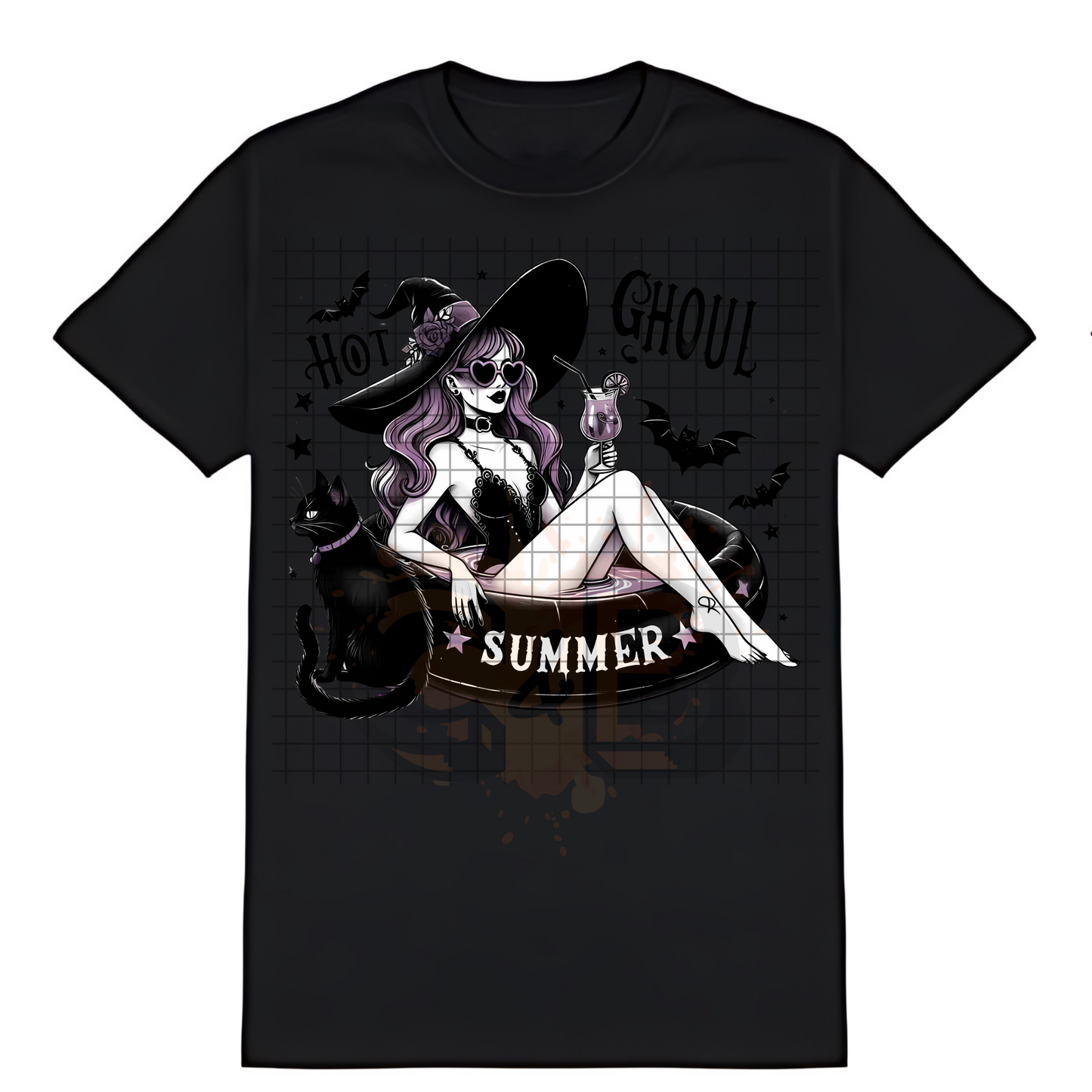 Hot Ghoul Summer Witch T-Shirt