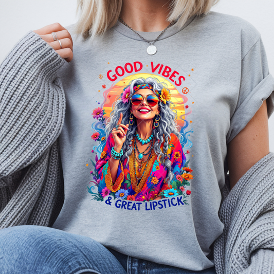 Lipstick & Attitude - Premium Graphic T-Shirt for Casual Wear