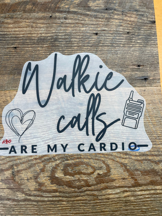 Walkie Calls #A40 Discount Print