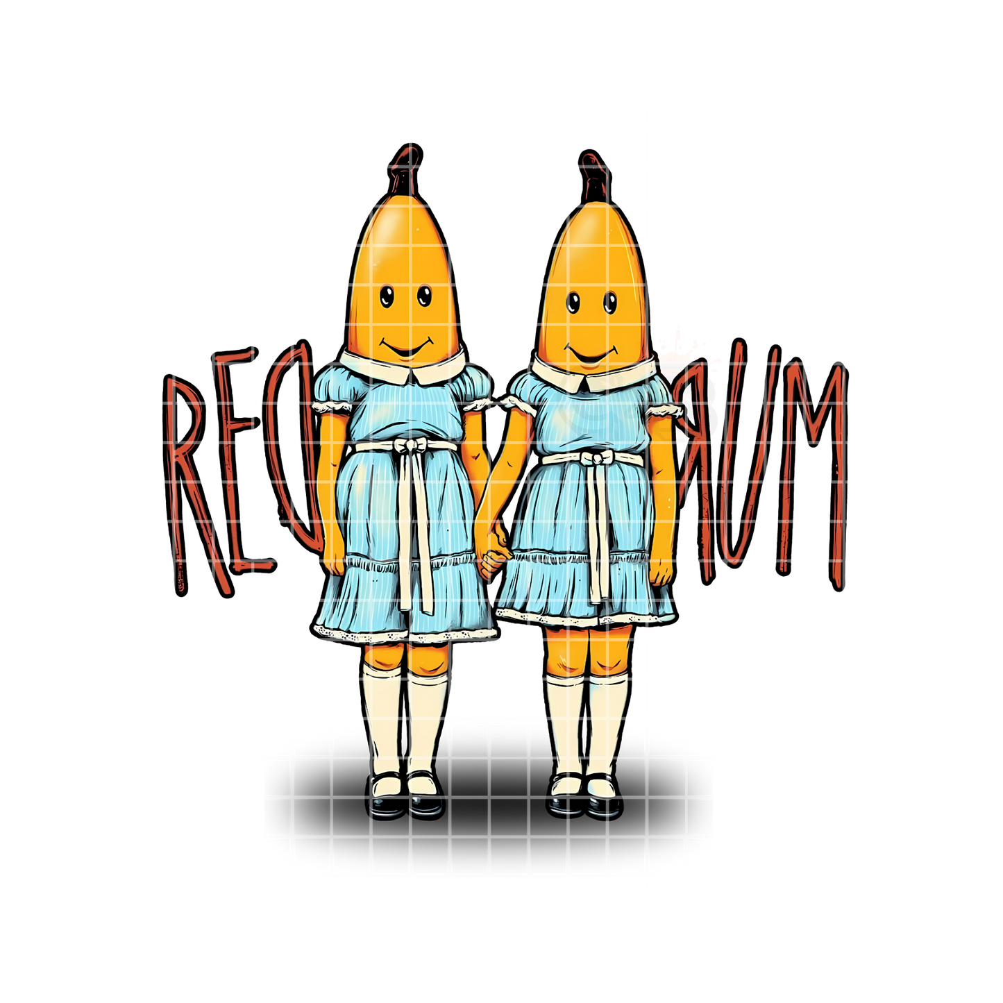 Banana Shinning Twins PNG