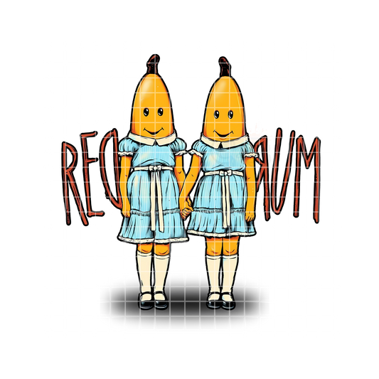 Banana Shinning Twins PNG