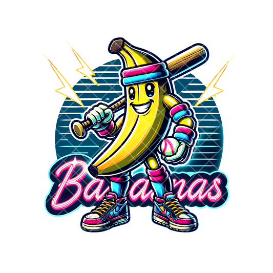 Baseball Banana PNG